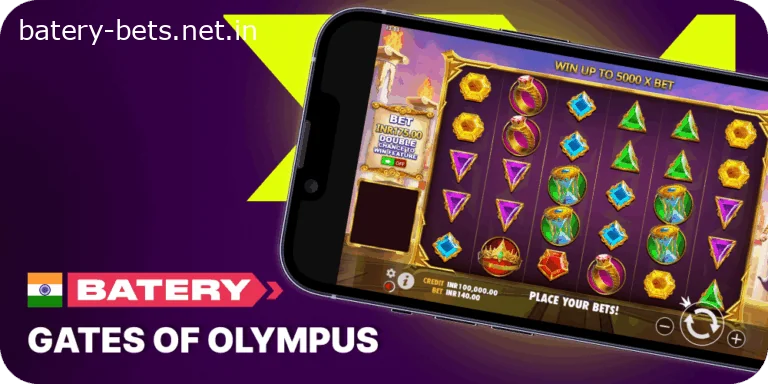 Gates of Olympus at Batery Casino