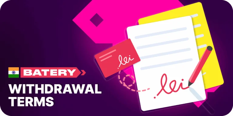 Rules to know before withdrawinf from Batery